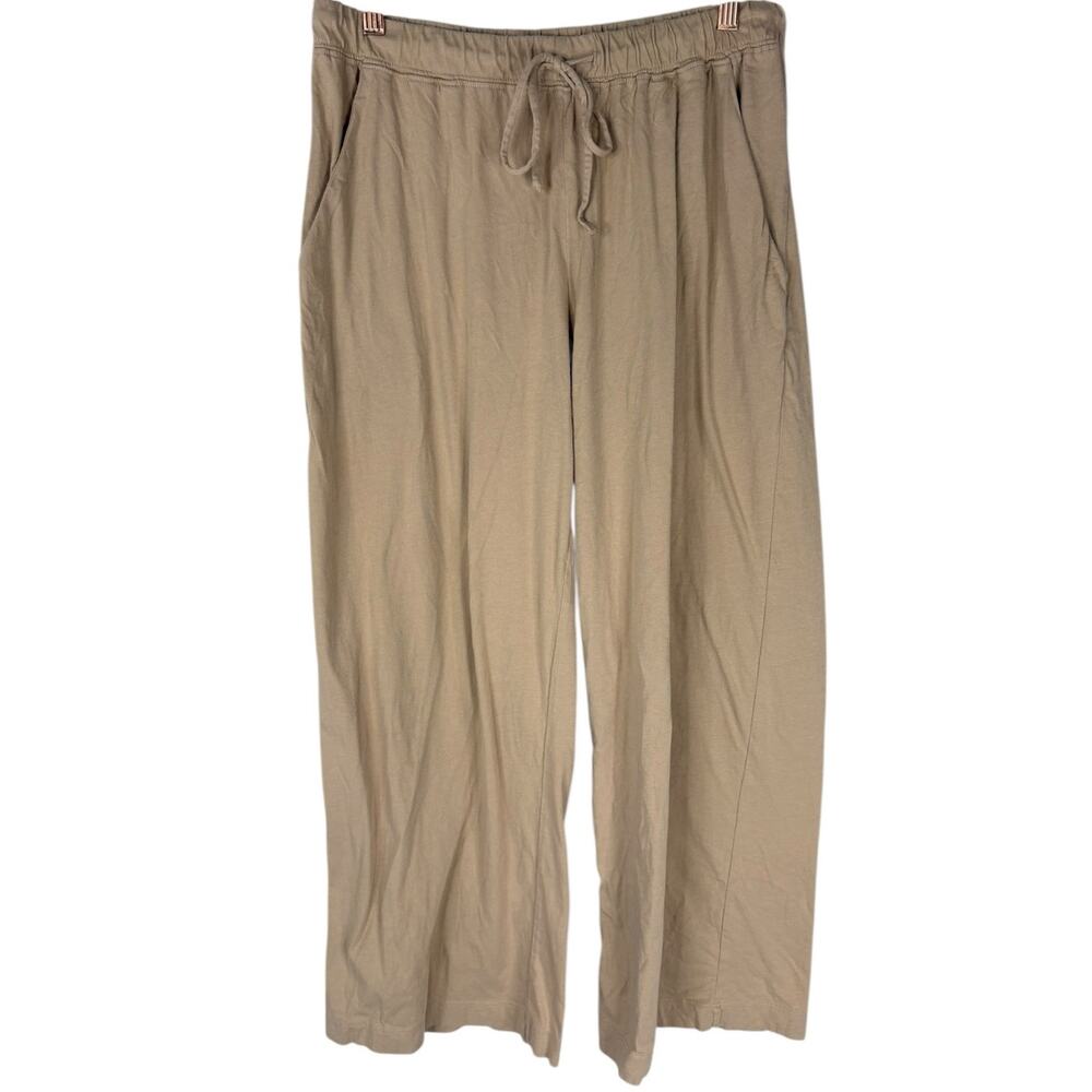 Parachute Pants Wide Leg Relaxed Loungewear Minimalist Cozy Organic Cotton L